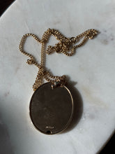 Load image into Gallery viewer, Vintage Floral Gold Plated Costume Necklace 26”
