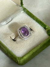 Load image into Gallery viewer, Amethyst Sterling Silver Ring
