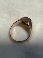 Load image into Gallery viewer, Antique Intaglio Citrine 14k Rosey Gold Ring Size 7

