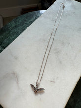 Load image into Gallery viewer, Bat Sterling Silver Necklace 18”

