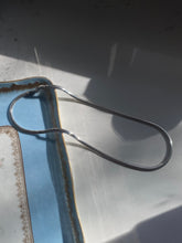 Load image into Gallery viewer, Milor Snake Chain Vintage Sterling Silver Necklace
