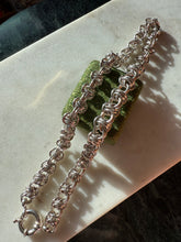 Load image into Gallery viewer, Sailor Bolt Clasp Sterling Silver Chunky Chain 17”

