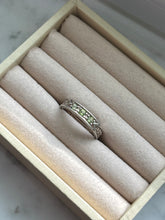Load image into Gallery viewer, Peridot Sterling Silver Ring Size 6
