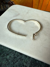 Load image into Gallery viewer, Vintage Buckle Solid Sterling Cuff Bracelet

