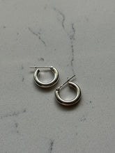 Load image into Gallery viewer, Sterling Silver Mini Tubular Hoops

