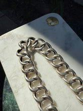 Load image into Gallery viewer, Peruzzi Chunky Sterling Silver Curb Chain 16”
