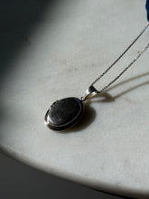 Load image into Gallery viewer, Oval Locket Sterling Silver Necklace 18”

