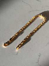 Load image into Gallery viewer, Italian Gold Vermeil Bracelet 8”
