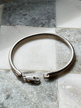 Load image into Gallery viewer, Solid Snake Italian Sterling Silver Bracelet 7”
