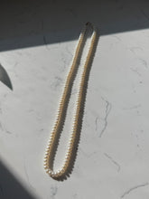 Load image into Gallery viewer, Vintage 10k Gold Pearl Strand Necklace 20”
