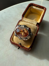 Load image into Gallery viewer, Chunky Multistone Sterling Silver Ring Size 6.25
