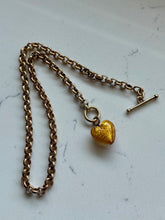 Load image into Gallery viewer, Gold Vermeil Toggle Clasp Necklace 18”
