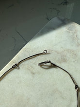 Load image into Gallery viewer, Vintage Modernist Spiral Sterling Silver Necklace 19”
