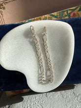 Load image into Gallery viewer, Italian Figaro Sterling Silver Bracelet 7”
