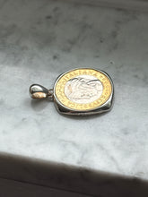 Load image into Gallery viewer, Milor 1000 Italian Lire Coin set in Sterling Silver

