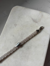 Load image into Gallery viewer, Vintage Sterling Silver Heart Bracelet 7”
