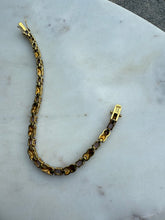 Load image into Gallery viewer, Amethyst Gold Vermeil Tennis Bracelet 6.75”

