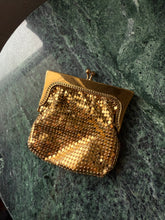 Load image into Gallery viewer, Vintage Golden Mesh Purse
