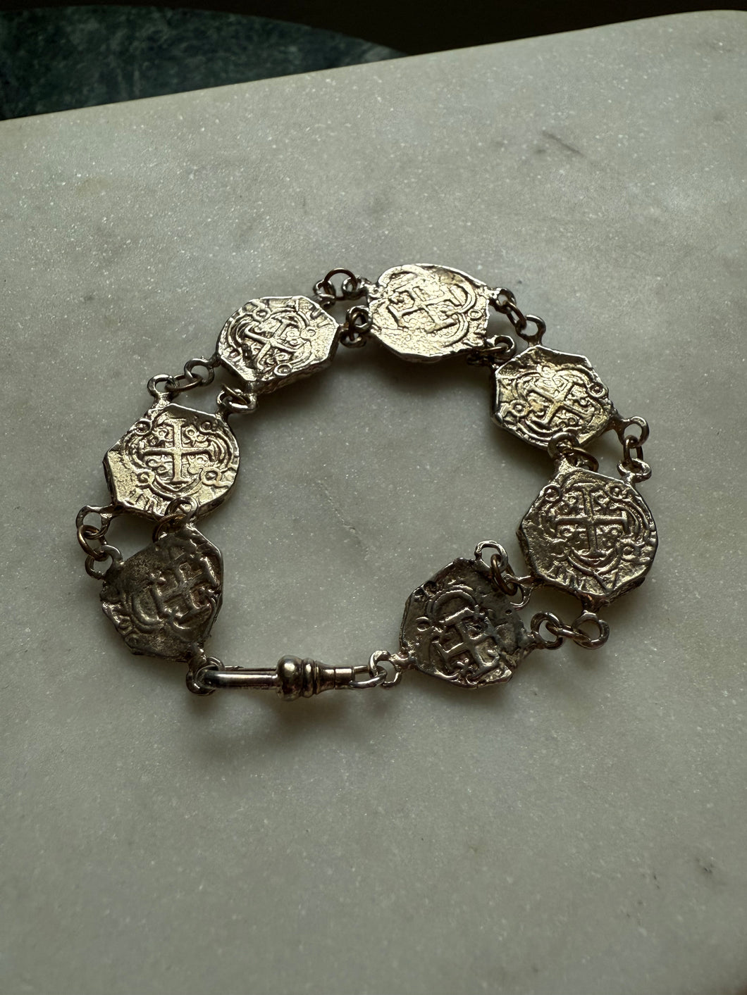 Replica Atocha Coin Dog Clip Bracelet
