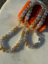 Load image into Gallery viewer, Milor Italy Two-Toned Sterling Gold Vermeil Chain 24”

