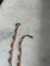 Load image into Gallery viewer, Dainty Coral 1/20 14k Gold Fill Bracelet 7.25”
