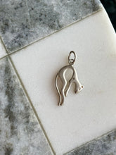 Load image into Gallery viewer, Hanging Panther Charm Sterling Silver

