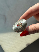Load image into Gallery viewer, Vintage Hammered Sterling Silver Modernist Ring Size 9
