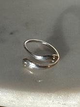Load image into Gallery viewer, Snake Bypass Sterling Silver Ring Size 6.75
