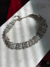 Load image into Gallery viewer, Vintage Rhinestone Collar Choker Necklace
