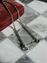 Load image into Gallery viewer, Midcentury Sterling Silver Watch Chain
