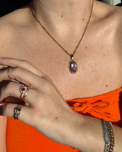 Load image into Gallery viewer, Germany Amethyst 14k Gold 1940s Pendant
