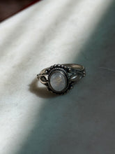Load image into Gallery viewer, Moonstone Sterling Silver Ring Size 9
