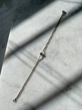 Load image into Gallery viewer, Vintage Dainty Bezel Micro Box Chain Bracelet 6.75”
