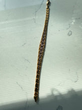 Load image into Gallery viewer, Milor Italy Double Sided Gold Vermeil Bracelet 7.5”
