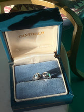 Load image into Gallery viewer, Blue Topaz Sterling Silver Ring Size 4.5
