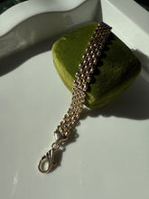Load image into Gallery viewer, Panther Link Gold Vermeil Bracelet 7.25”
