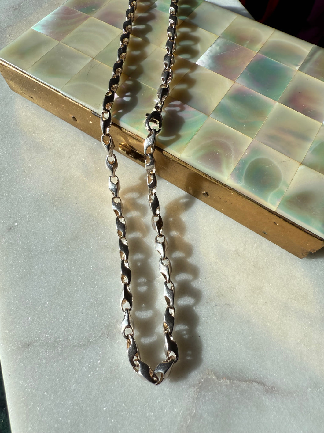 Vintage Sterling Silver Chain 18”