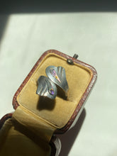 Load image into Gallery viewer, Abalone Shell Sterling Ring
