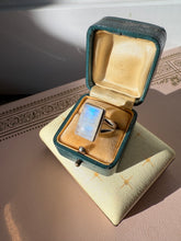 Load image into Gallery viewer, Moonstone Sterling Silver Ring Size 8.75
