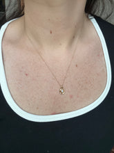 Load image into Gallery viewer, Opal &amp; Diamond 14k Gold Necklace 19”
