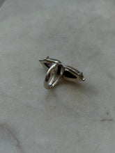 Load image into Gallery viewer, Vintage Sterling Silver Pink Ring Size 7.25
