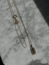 Load image into Gallery viewer, Adina Reyter 14k Gold Diamond Dog Tag Necklace
