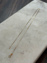 Load image into Gallery viewer, Vintage 14k Yellow Gold Micro Chain De Ancre 16”
