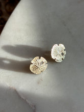 Load image into Gallery viewer, Sand Dollar Sterling Silver Earrings
