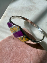 Load image into Gallery viewer, Vintage Mexico Sterling Silver Bangle Bracelet 7.5”
