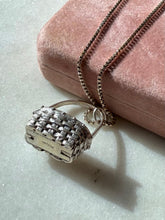 Load image into Gallery viewer, Basket Sterling Silver Necklace
