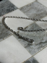Load image into Gallery viewer, Midcentury Sterling Silver Watch Chain
