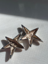 Load image into Gallery viewer, Star Sterling Silver Earrings
