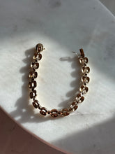 Load image into Gallery viewer, Gold Vermeil Panther Link Bracelet 7.25”
