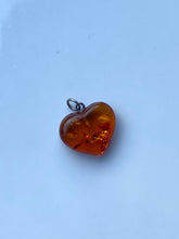 Load image into Gallery viewer, Amber Sterling Silver Pendant
